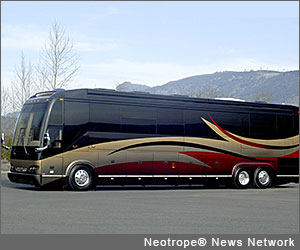 luxury RV rental from Allstar Coaches