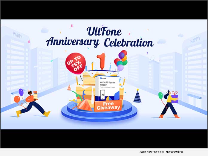 UltFone Celebrates its One-Year Anniversary with Giveaways and Online Surprises - Vimarsana News