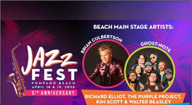 Jazz Fest Pompano Beach Returns for an Exciting 5th Year