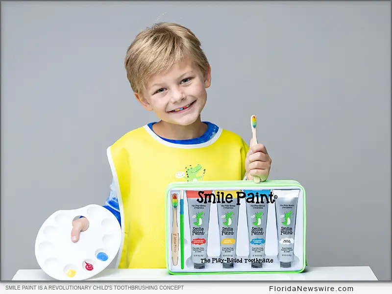 Jabber Jaw Kids Toothpaste, LLC Introduces ‘Smile Paint’