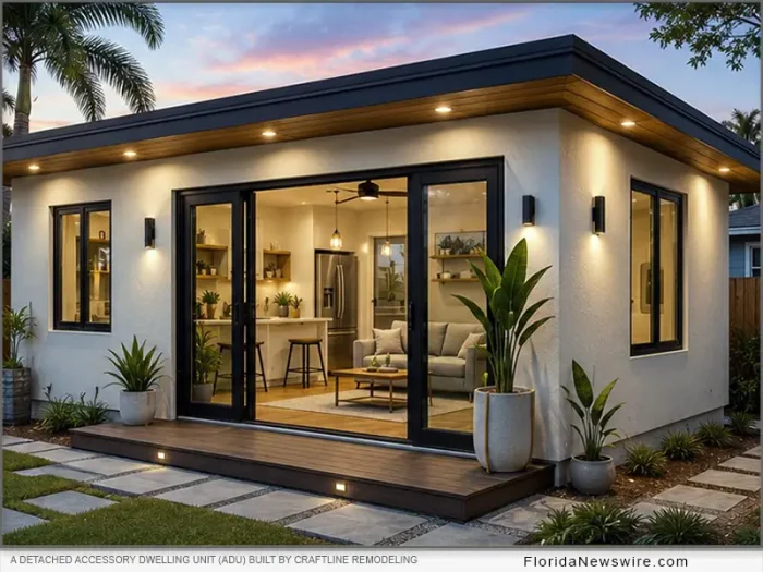 Craftline Remodeling, an ADU Builder in Tampa, Brings Architects and Designers In-House as New Florida Law Drives Demand