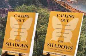 CALLING OUT THE SHADOWS, now in big-print edition
