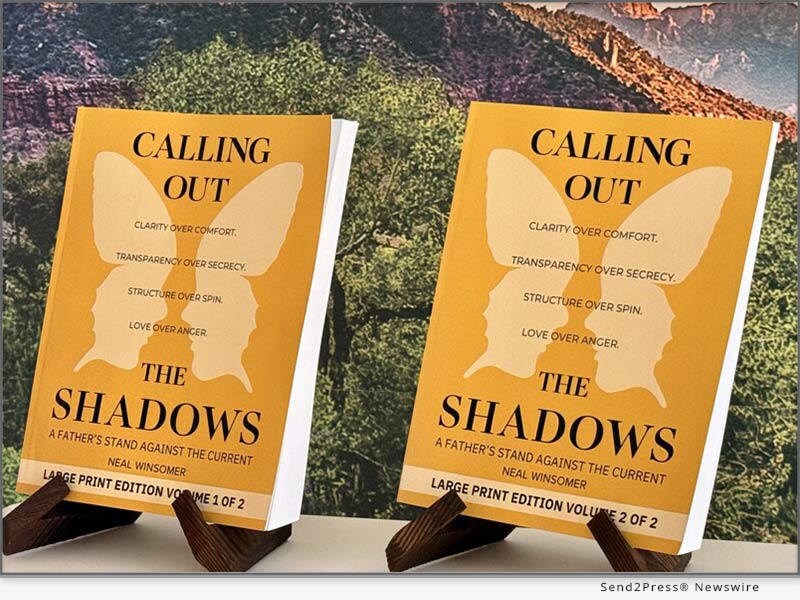 CALLING OUT THE SHADOWS, now in big-print edition