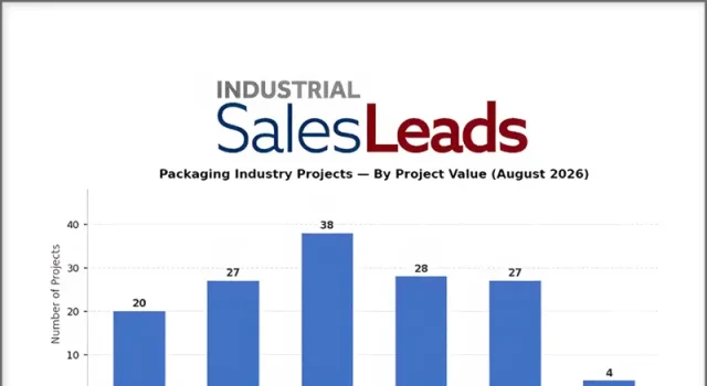 Industrial SalesLeads capital markets report for Packaging Industry from Aug 2026