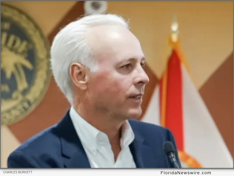 Charles W. Burkett Announces Candidacy for Governor of Florida