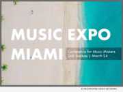 Music Expo Miami